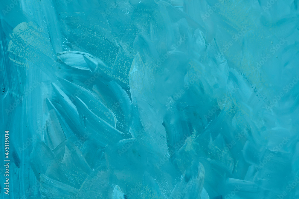 Obraz premium Blue painted wall background