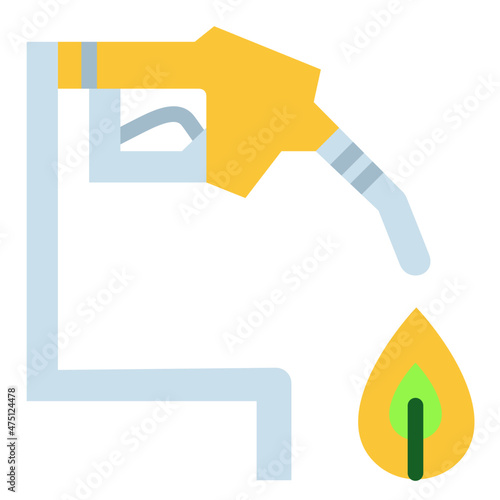 biofuel flat icon