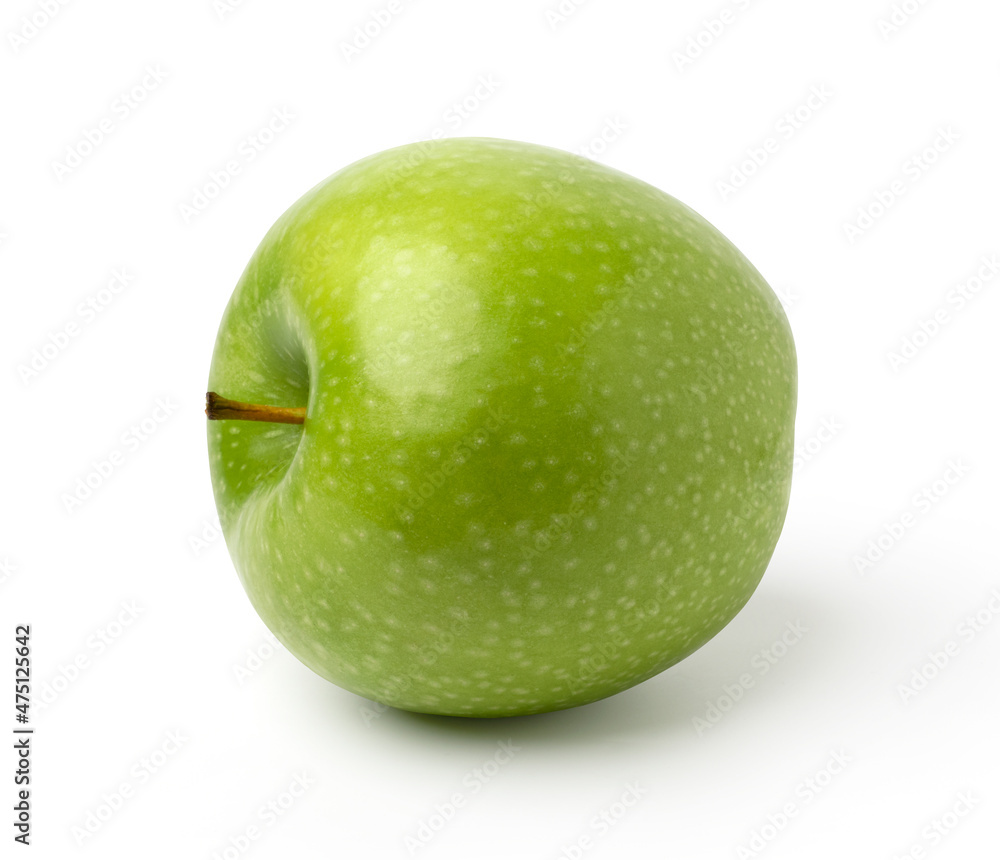 fresh green apple fruit isolated on white background, with clipping path, single.. fresh green apple fruit isolated on white background, with clipping path, single..