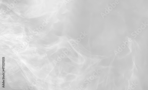 Abstract smoke background in light gray
