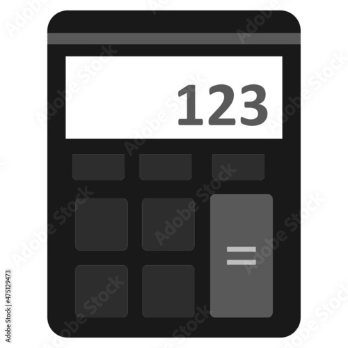 black calculator