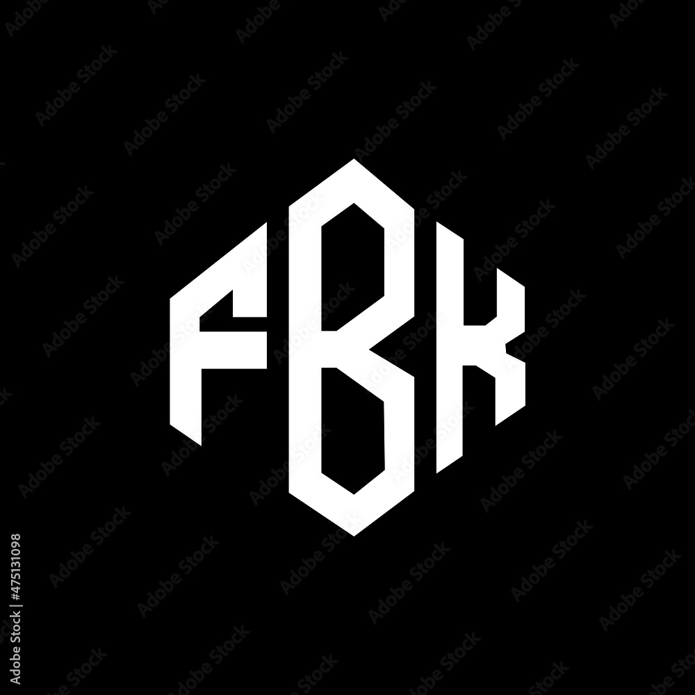 FBK letter logo design with polygon shape. FBK polygon and cube shape logo design. FBK hexagon vector logo template white and black colors. FBK monogram, business and real estate logo. FBK letter logo design with polygon shape. FBK polygon and cube shape logo design. FBK hexagon vector logo template white and black colors. FBK monogram, business and real estate logo.