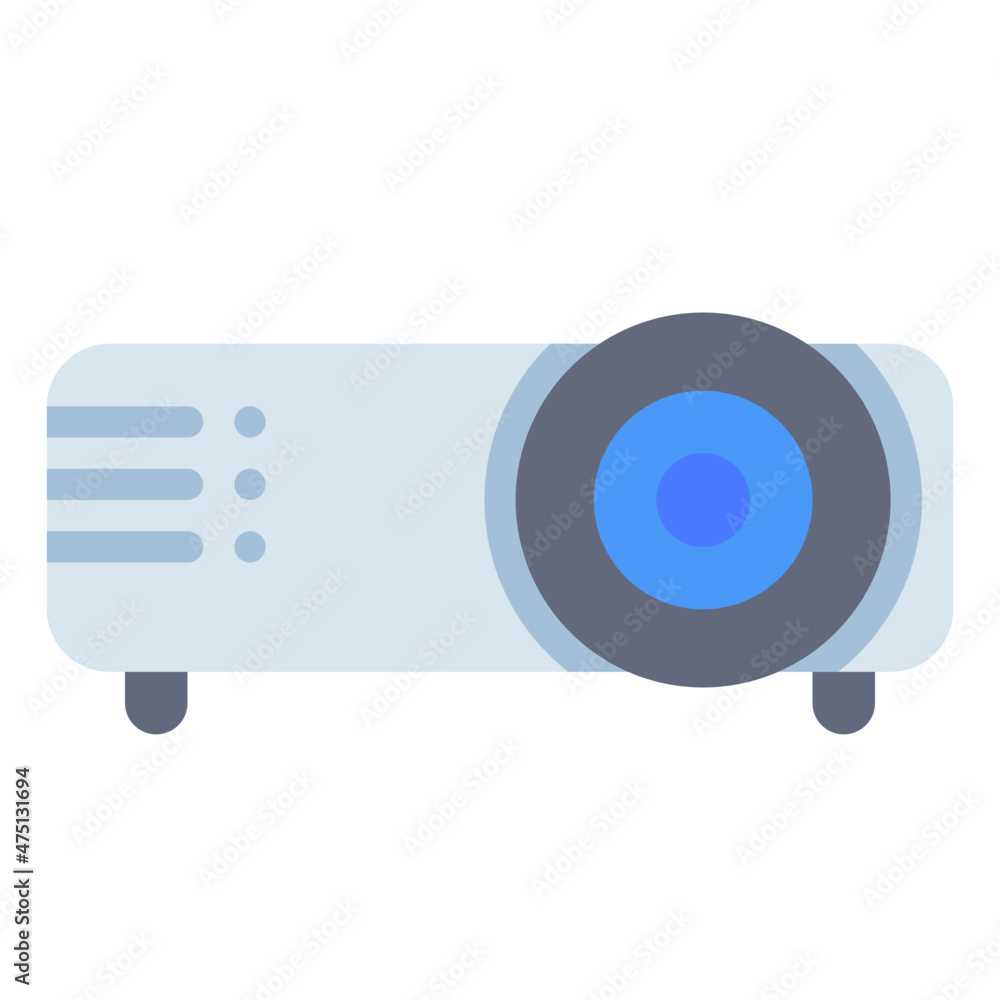 projector flat icon