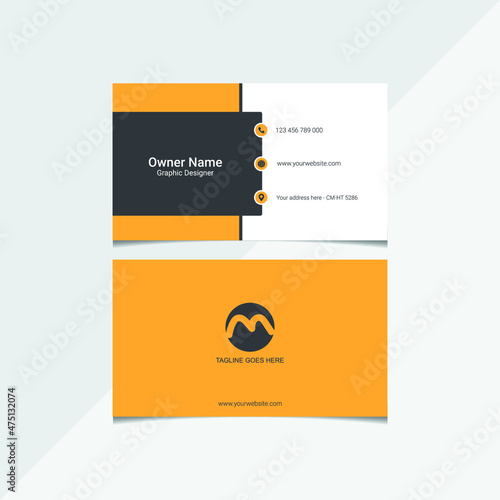 Business card, Professional business card design 