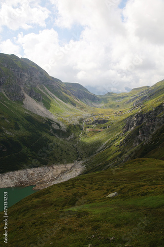 Unterer Bockhart lake in Sportgastein, Austria