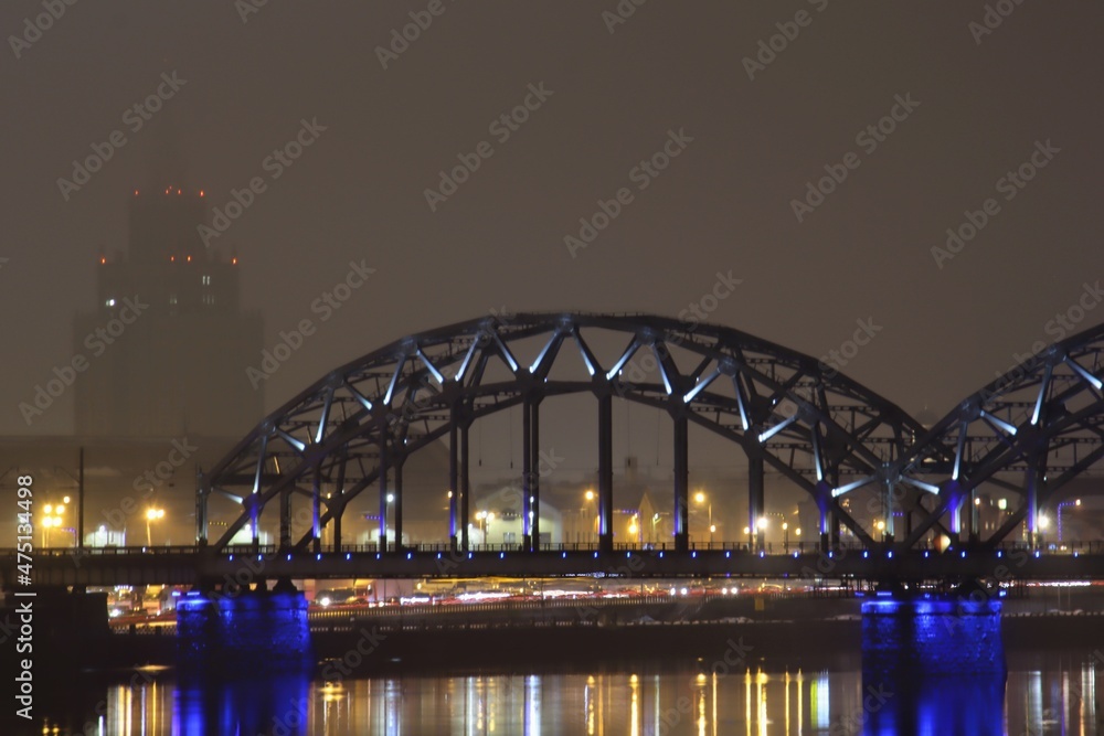 Obraz premium city harbour bridge