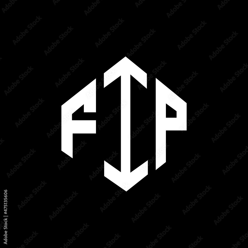FIP letter logo design with polygon shape. FIP polygon and cube shape logo design. FIP hexagon vector logo template white and black colors. FIP monogram, business and real estate logo. FIP letter logo design with polygon shape. FIP polygon and cube shape logo design. FIP hexagon vector logo template white and black colors. FIP monogram, business and real estate logo.