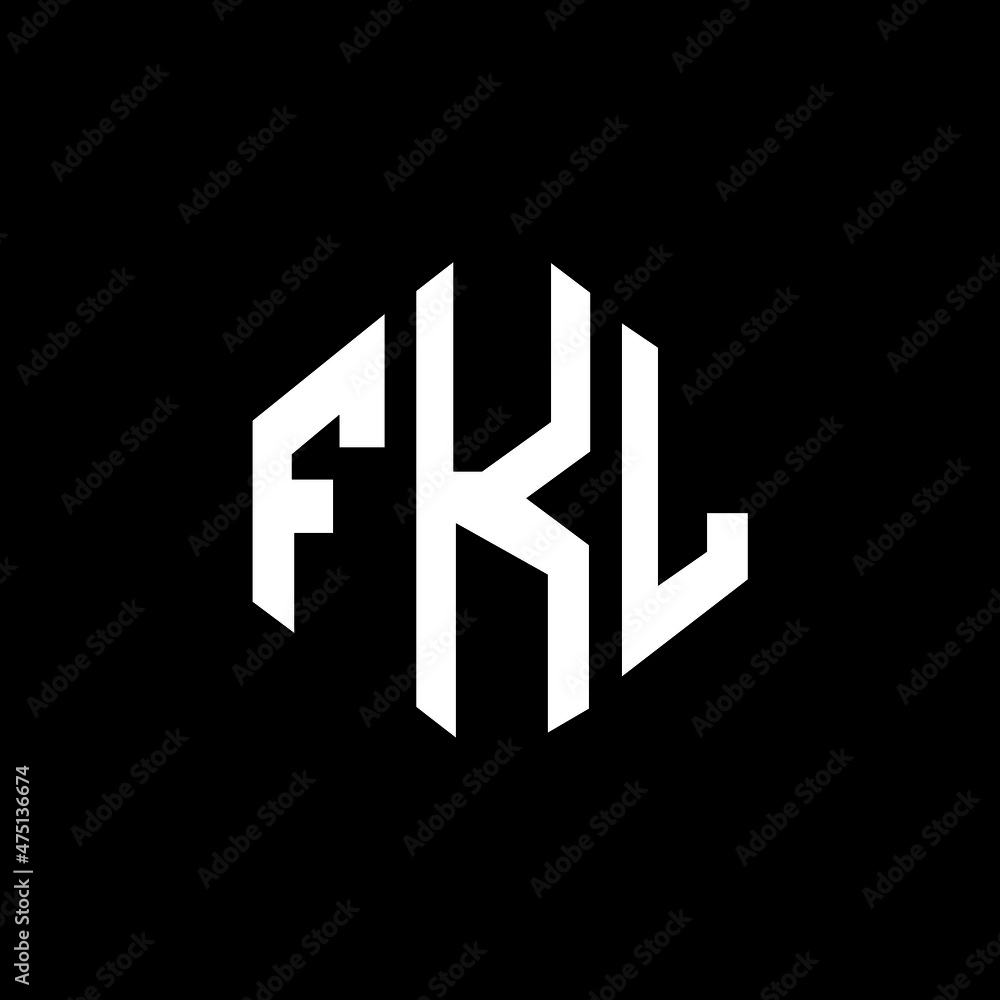 FKL letter logo design with polygon shape. FKL polygon and cube shape logo design. FKL hexagon vector logo template white and black colors. FKL monogram, business and real estate logo. FKL letter logo design with polygon shape. FKL polygon and cube shape logo design. FKL hexagon vector logo template white and black colors. FKL monogram, business and real estate logo.