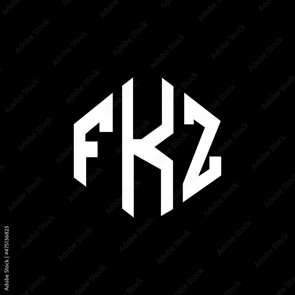 FKZ letter logo design with polygon shape. FKZ polygon and cube shape logo design. FKZ hexagon vector logo template white and black colors. FKZ monogram, business and real estate logo. FKZ letter logo design with polygon shape. FKZ polygon and cube shape logo design. FKZ hexagon vector logo template white and black colors. FKZ monogram, business and real estate logo.