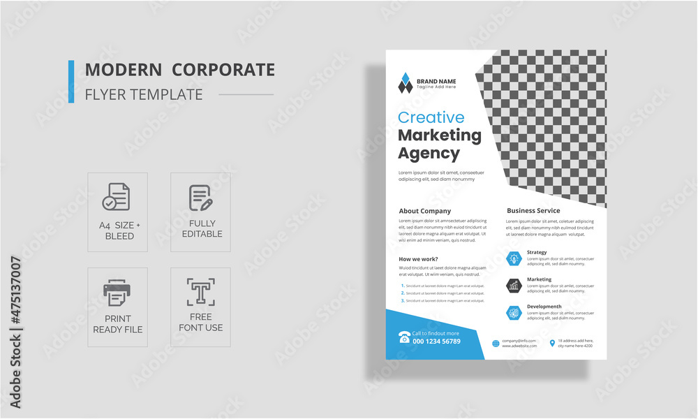 Creative Solution Business Flyer Template Creative Solution Business Flyer Template