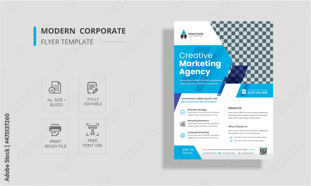 Creative Solution Business Flyer Template Creative Solution Business Flyer Template