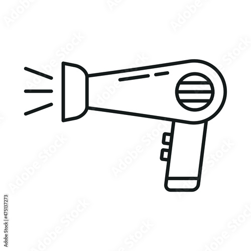 hair dryer vector vicon