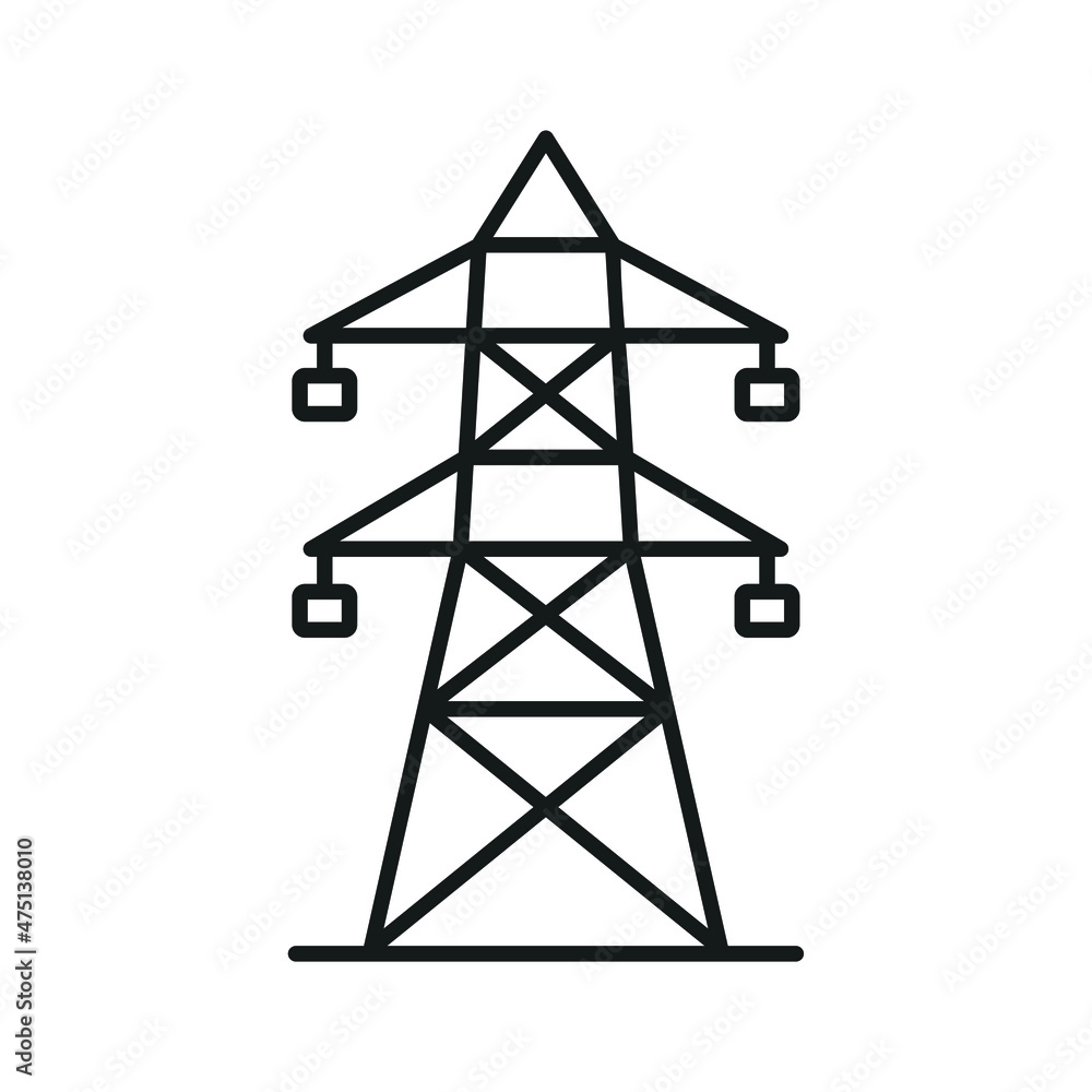 electric tower icon