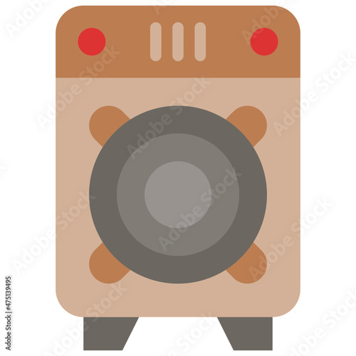 speaker flat icon