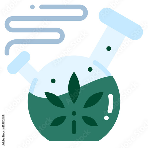 bong flat icon