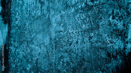 dark blue grunge abstract concrete wall texture background