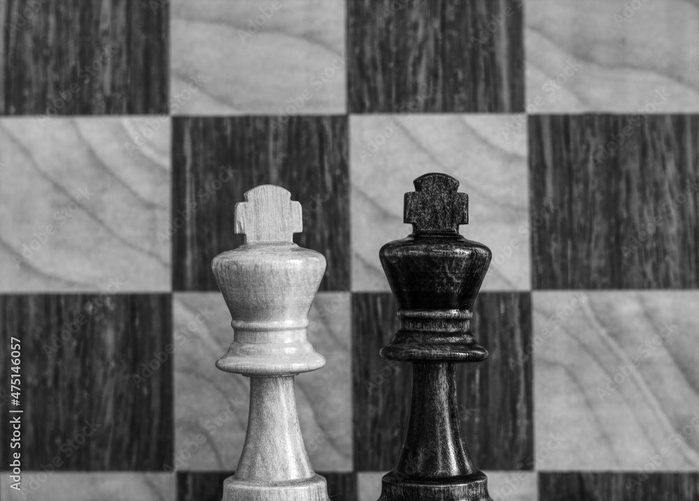 black and white chess kings black and white chess kings