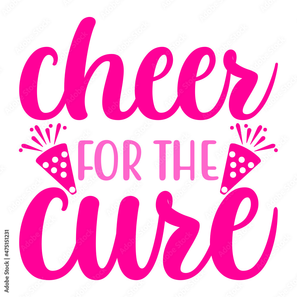 CHEER FOR THE CURE SVG