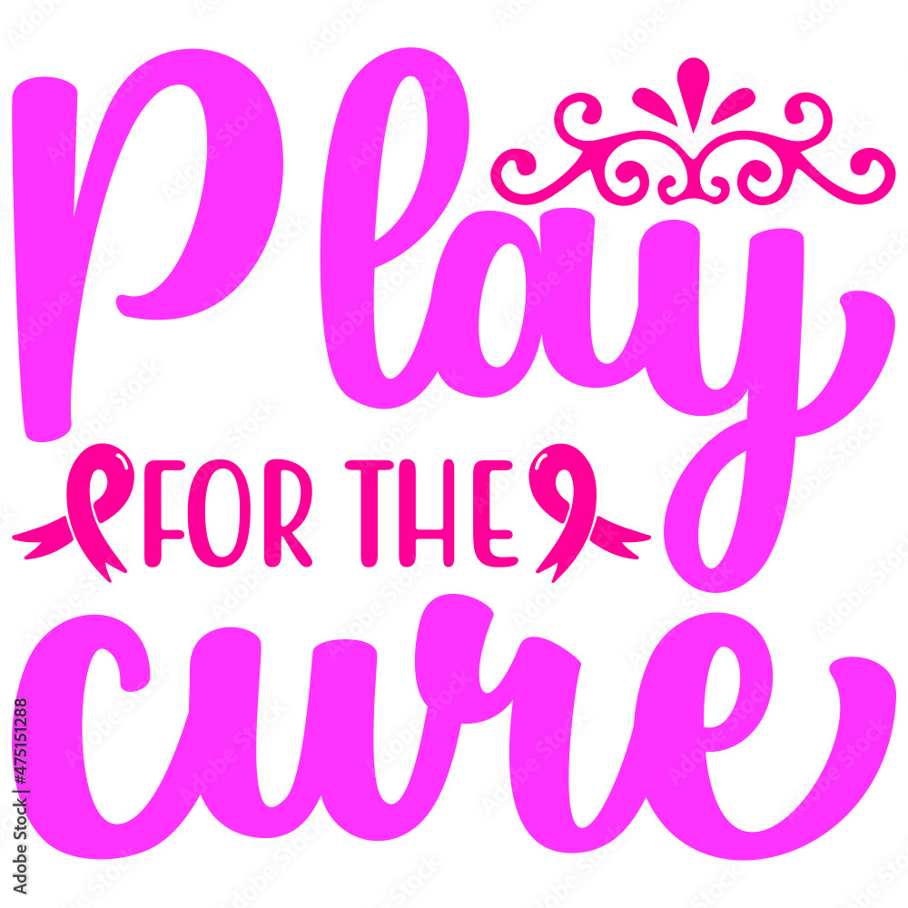 PLAY FOR THE CURE SVG PLAY FOR THE CURE SVG