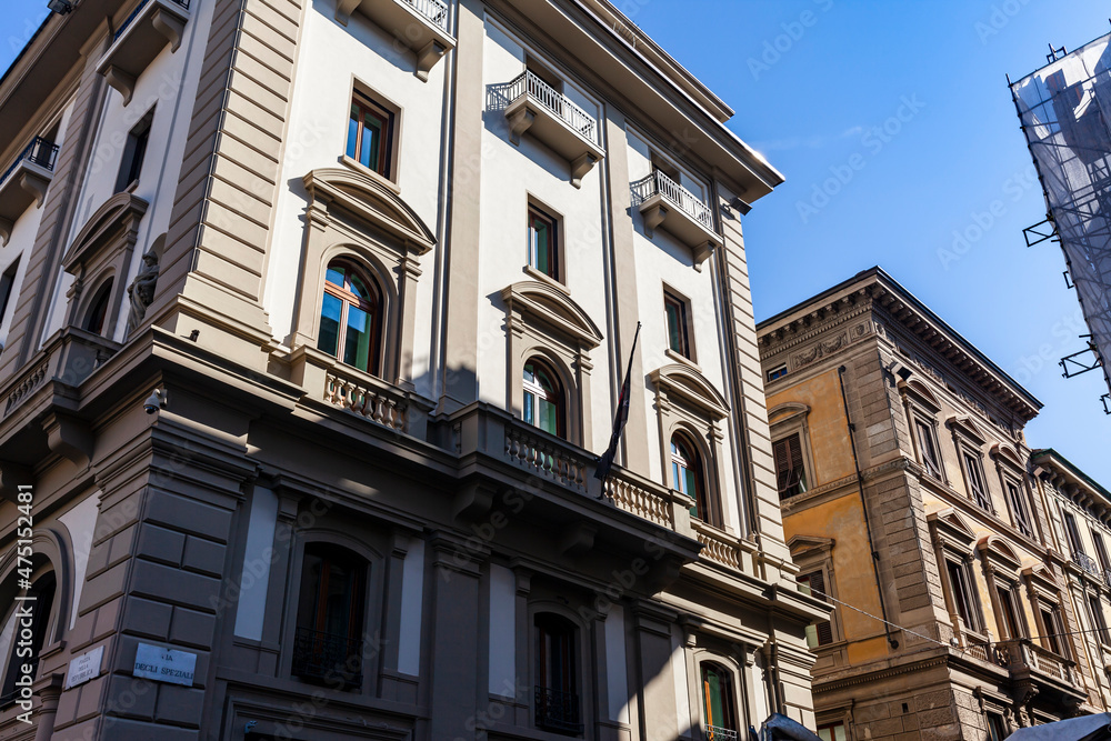 Facade of the house. Florence