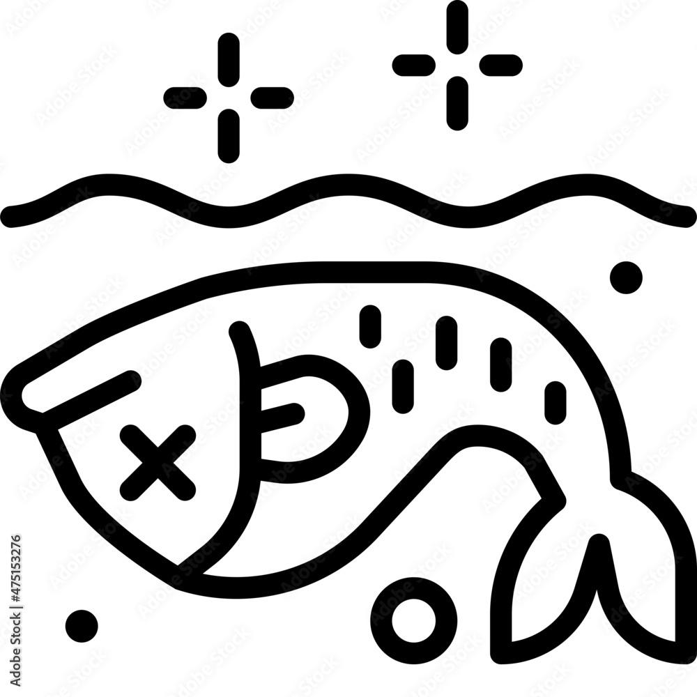 Dead Fish Drawing