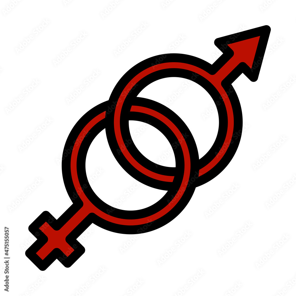Man Female Symbol Icon Man Female Symbol Icon