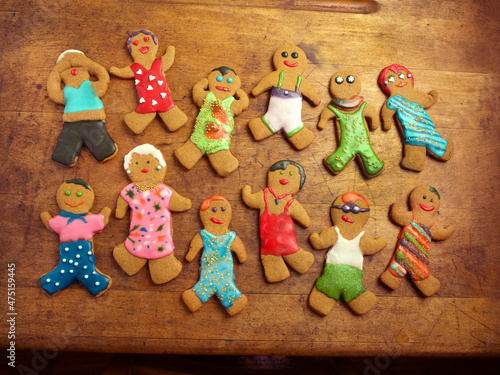 Dancing Gingerbread Cookies