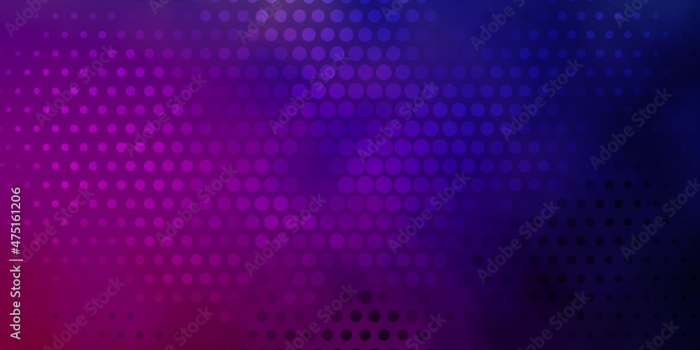 Dark Blue, Red vector layout with circle shapes. Dark Blue, Red vector layout with circle shapes.