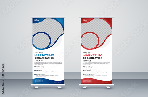 Corporate Roll Up Banner Design