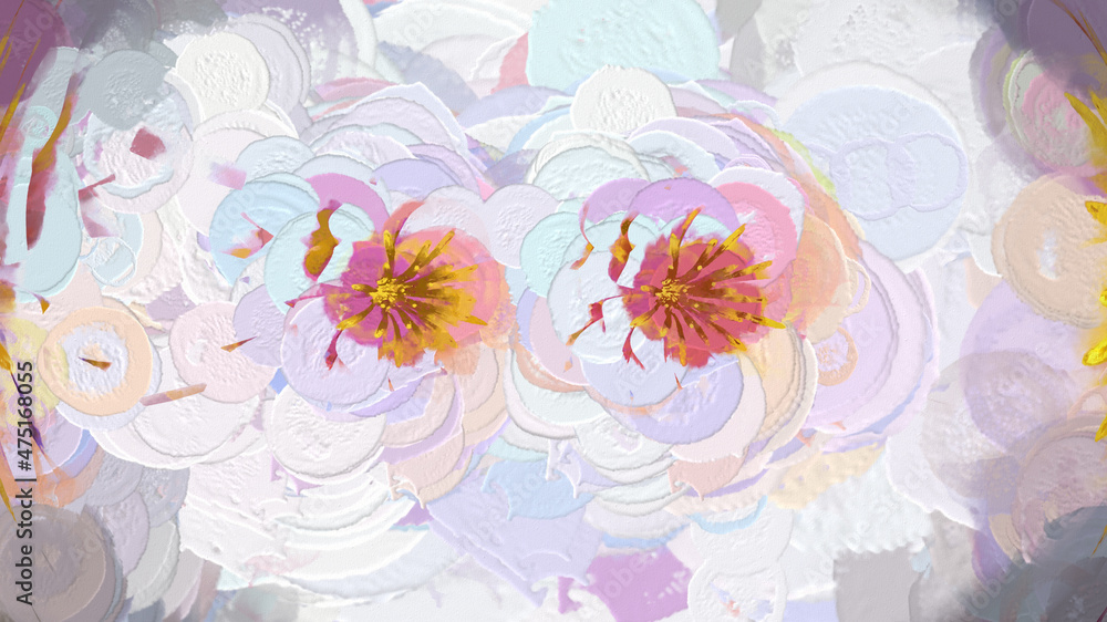 Waterlily Botanical Flower 3D Rendering Waterlily Botanical Flower 3D Rendering