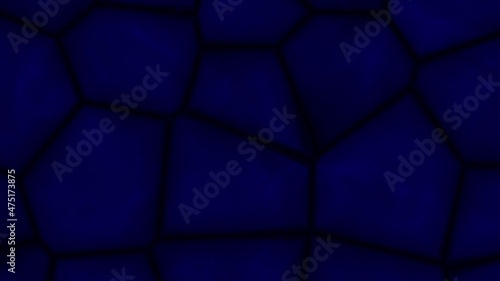 Blue abstraction with mesh patterns. The texture of a honeycomb on a blue background. 