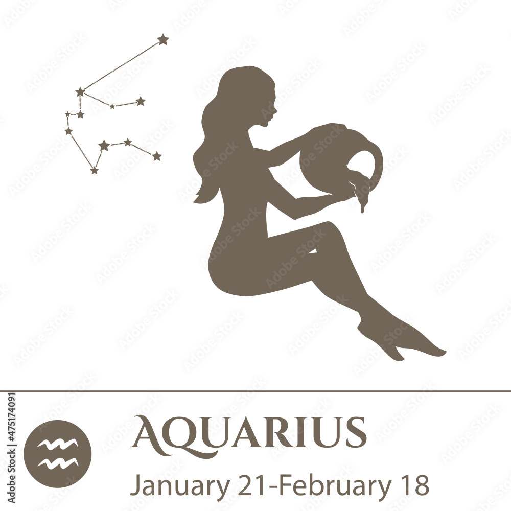 Naklejka premium aquarius