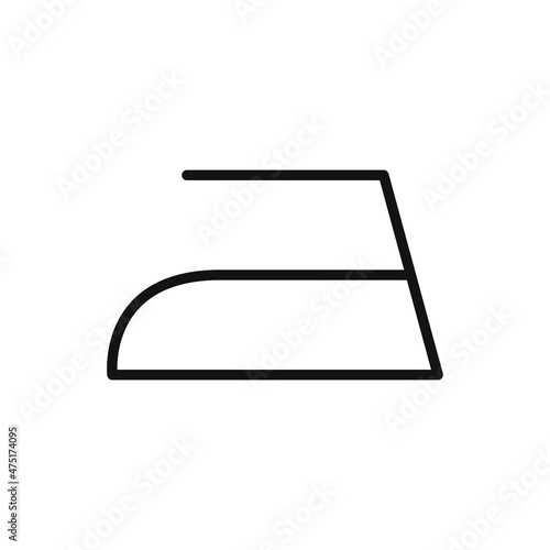 Can be ironed laundry icon