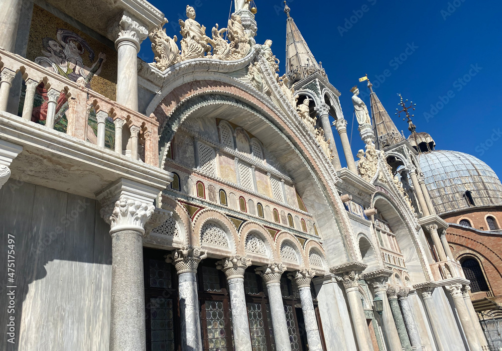 St Mark's Basilica Building in venice Italy
