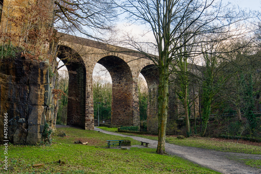The New Mills or Torr Vale Viaduct