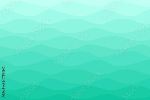 Sea water wavy blue nautical background
