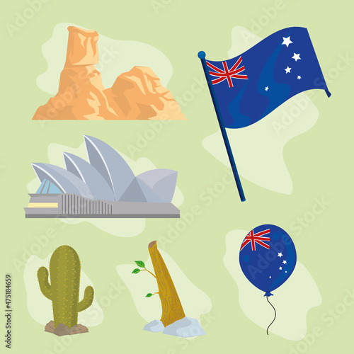 six australian items