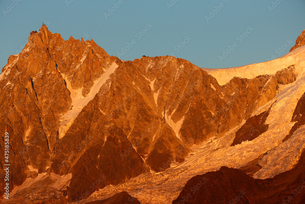 Naklejka premium Nature and mountain.