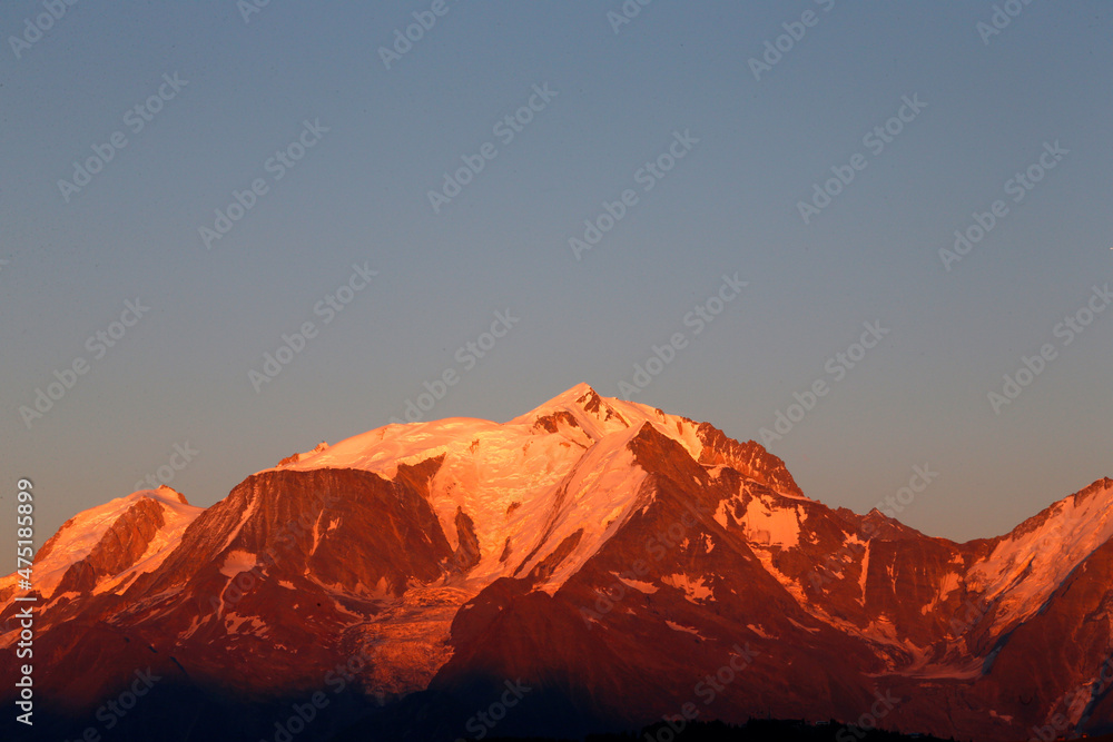 Naklejka premium Nature and mountain.