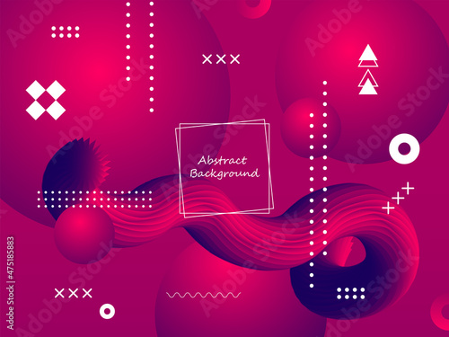 Aesthetic background with an elegant burgundy red touch.