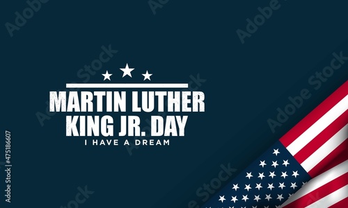 MLK Day Background Design.