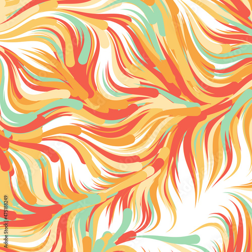 Abstract Perlin Noise Geometric Pattern generative computational art illustration