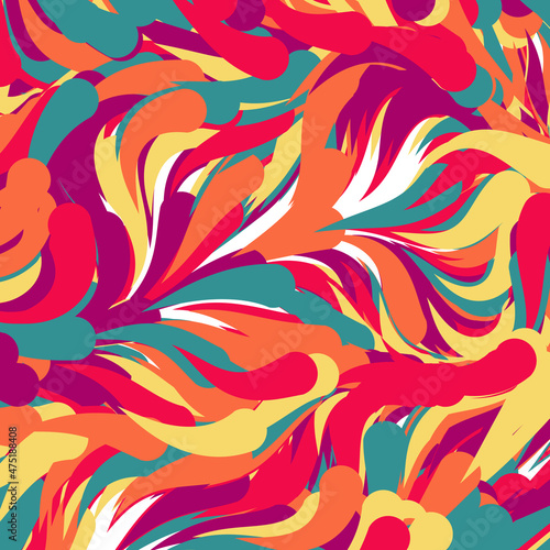 Abstract Perlin Noise Geometric Pattern generative computational art illustration