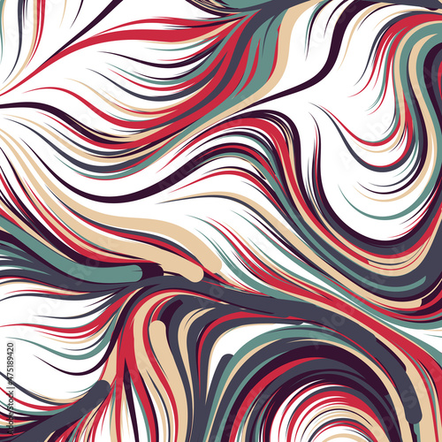 Abstract Perlin Noise Geometric Pattern generative computational art illustration