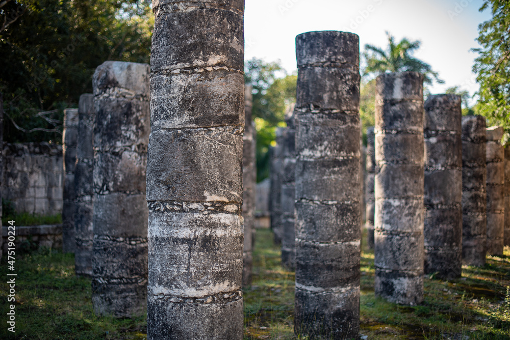 Chichen Itza Mayan ruins in Mexico near Cancun Chichen Itza Mayan ruins in Mexico near Cancun
