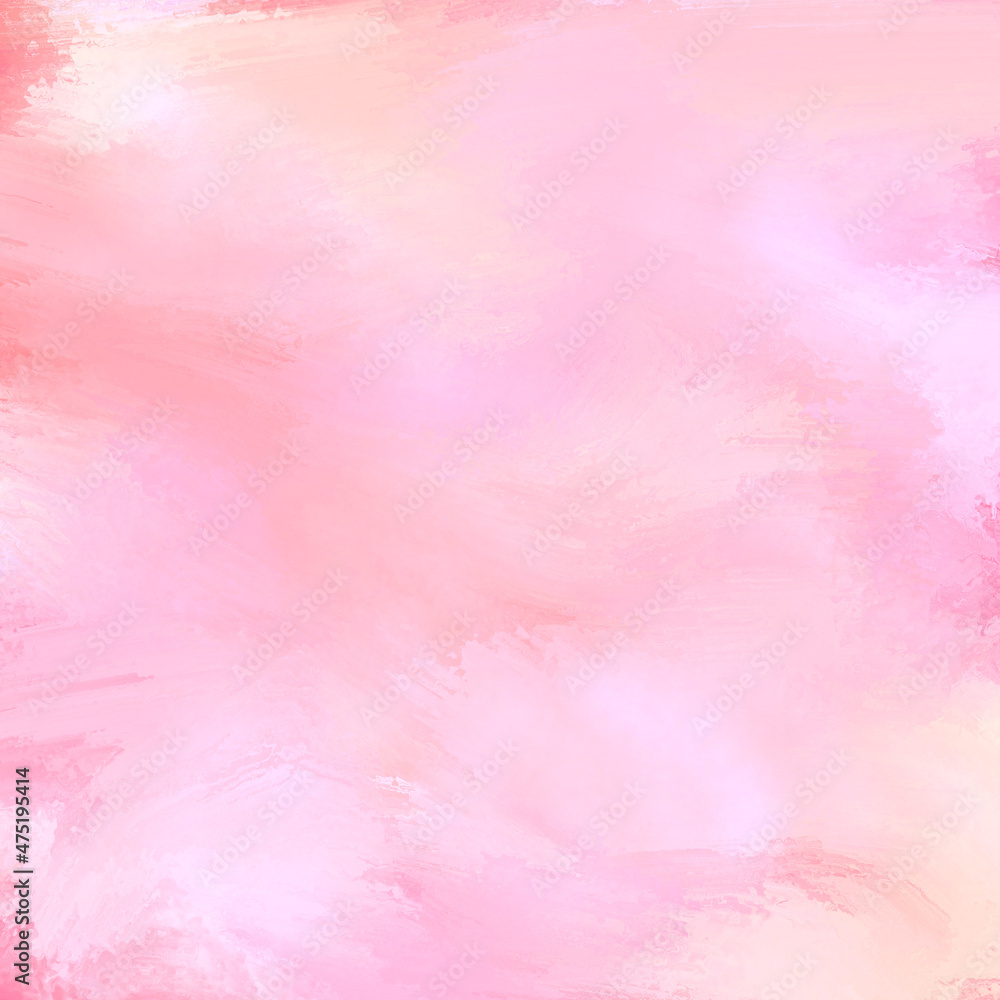 Fototapeta premium Hand-painted pink brush stroke background