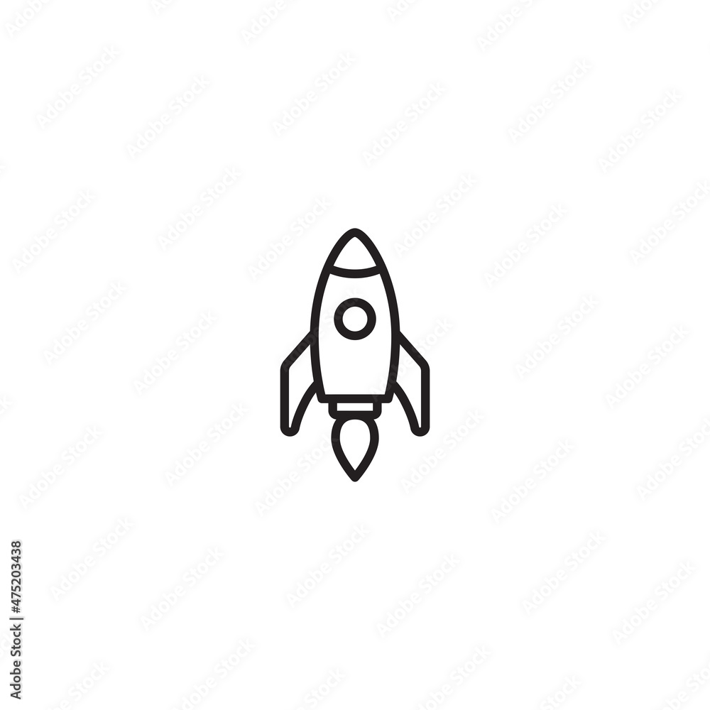 Rocket icon, Rocket sign vector Rocket icon, Rocket sign vector