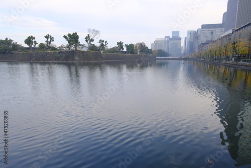 Photography Imperial palace with moat, Tokyo, 12/12/2021
