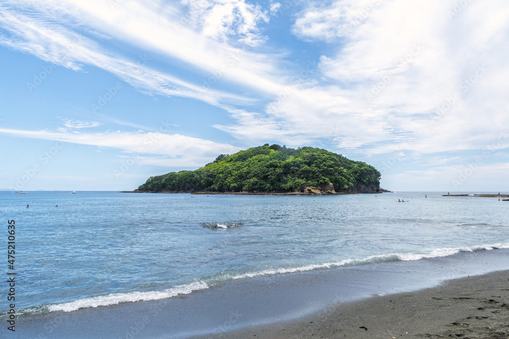 Panoramic View of Goat Island Beach, Leigh Auckland New Zealand; Marine Reserve Panoramic View of Goat Island Beach, Leigh Auckland New Zealand; Marine Reserve