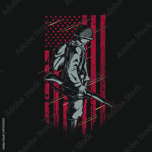 American Soldier Patriotic